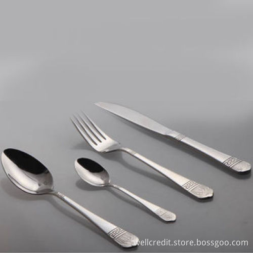 Stainless steel flatware with competitive price and high quality